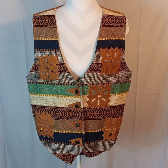Jane Ashley Patchwork Women's Vest - Picture 1 of 6